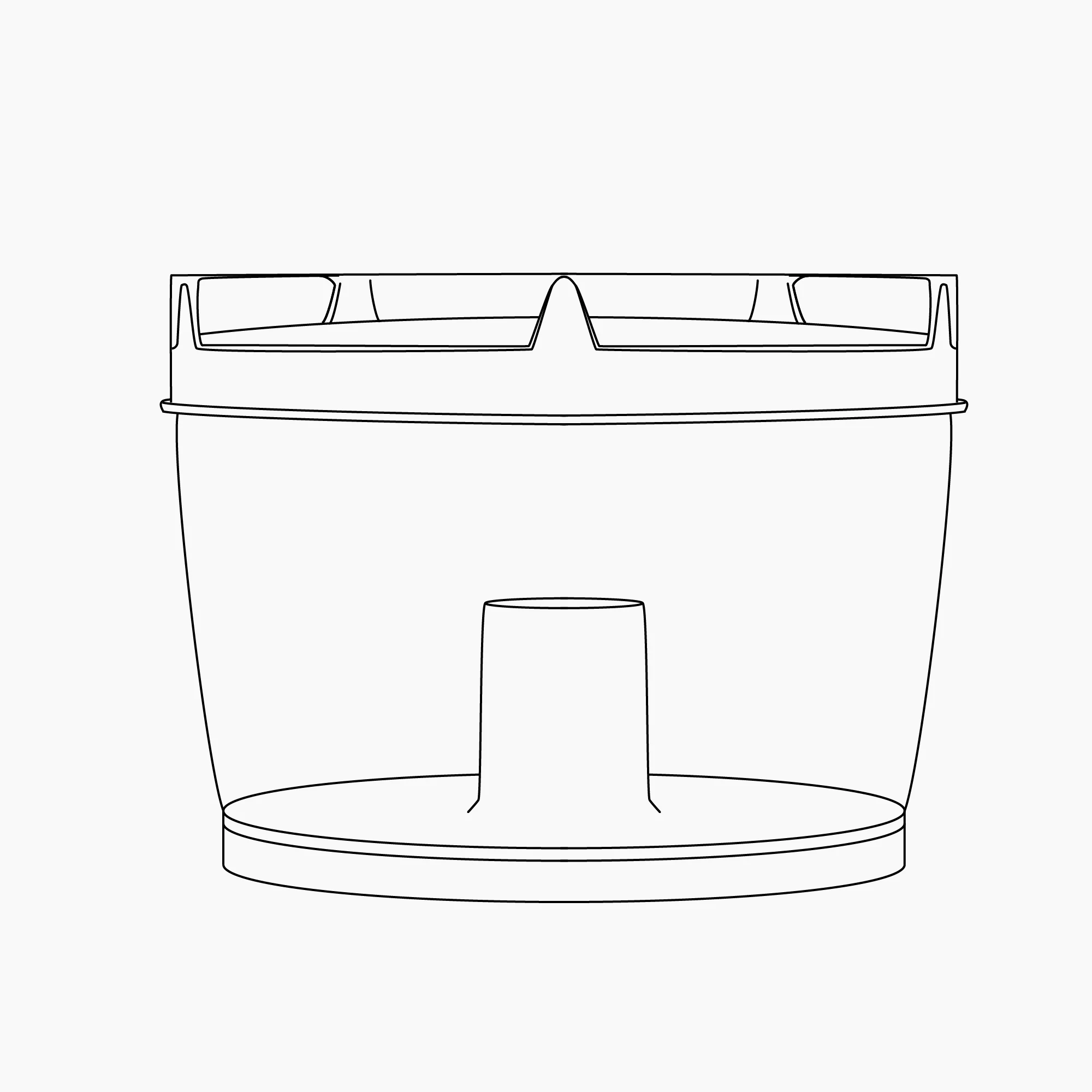 Food Processor Medium Bowl  (XL1500, DFP1 & DFP2)