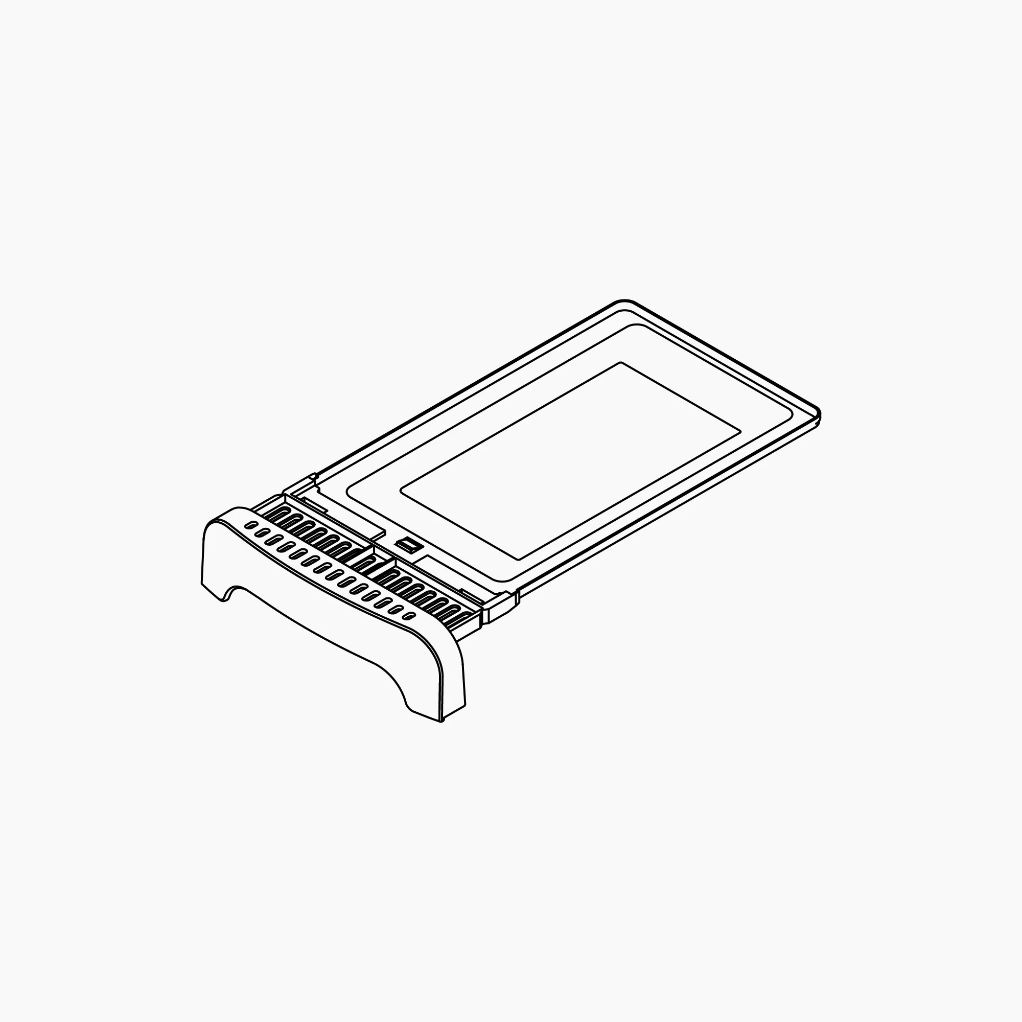 Lite Toaster Crumb Tray - Black (DLT2PA)