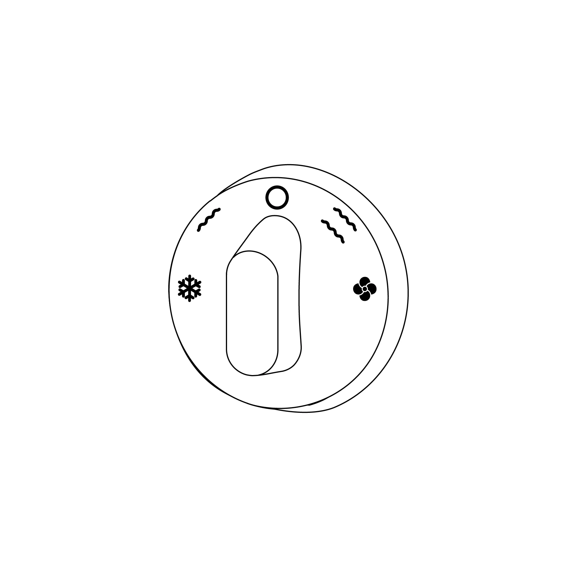 Mini Oven Function Dial (DMO22)